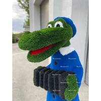 Топиарная фигура Крокодил Гена и Чебурашка